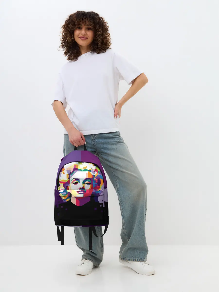 Рюкзак джинсовый / Marilyn Monroe