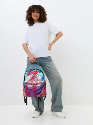 Рюкзак джинсовый / Гоку