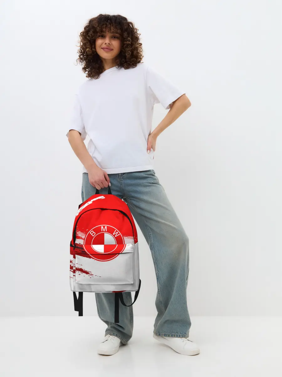 Рюкзак джинсовый / bmw uniform