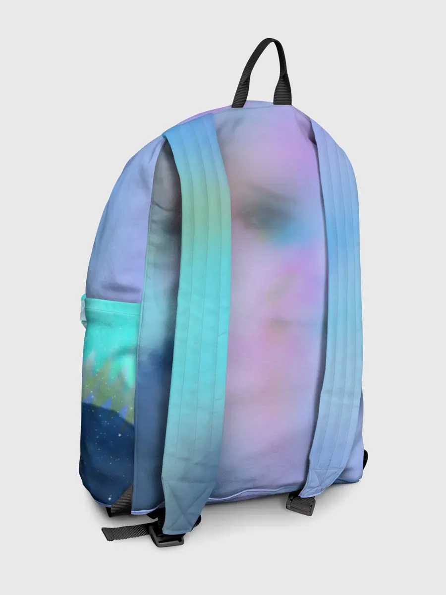 Рюкзак джинсовый / Саша Грей. Абстракция