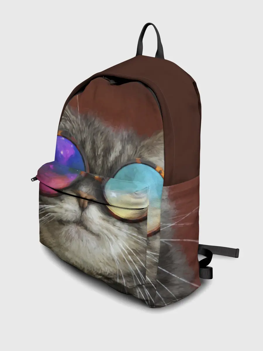 Рюкзак джинсовый / котейки