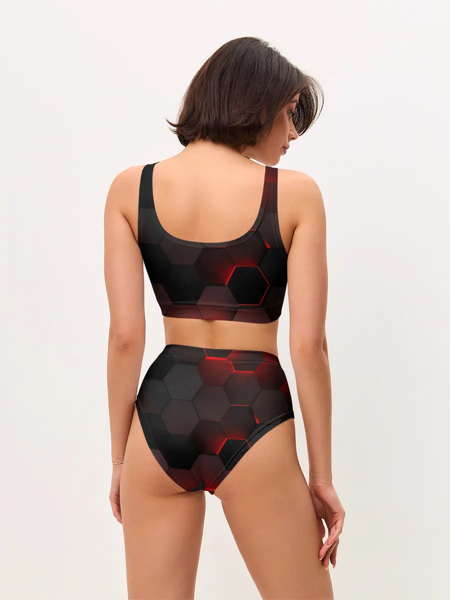 Женские топ и трусы / 3D плиты