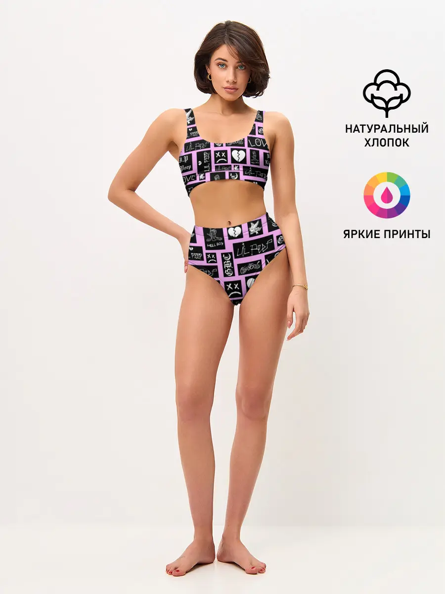 Женские топ и трусы / LIL PEEP