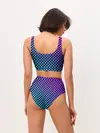 Женские топ и трусы / Checkerboard gradient