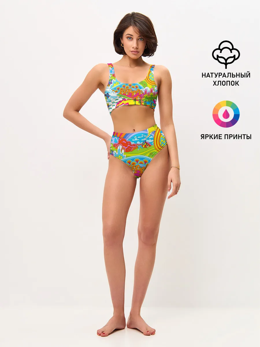 Женские топ и трусы / ХИППИ