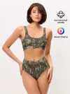Женские топ и трусы / Камуфляж Prym1 Woodlands Camo