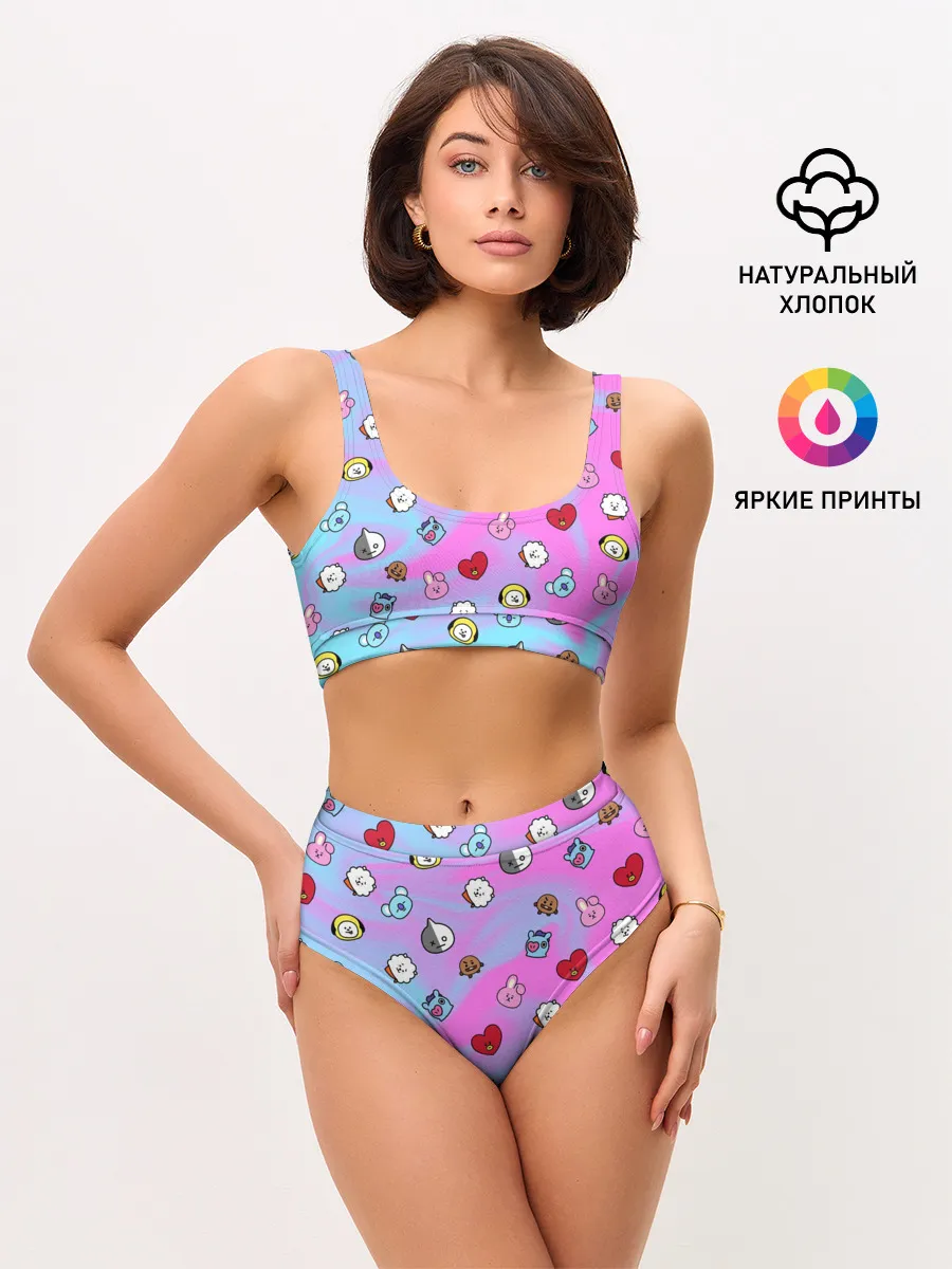 Женские топ и трусы / BT21