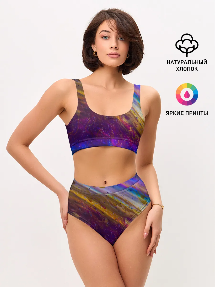 Женские топ и трусы / Краска