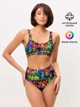 Женские топ и трусы / Джоджо пендлетон хамон паттерн