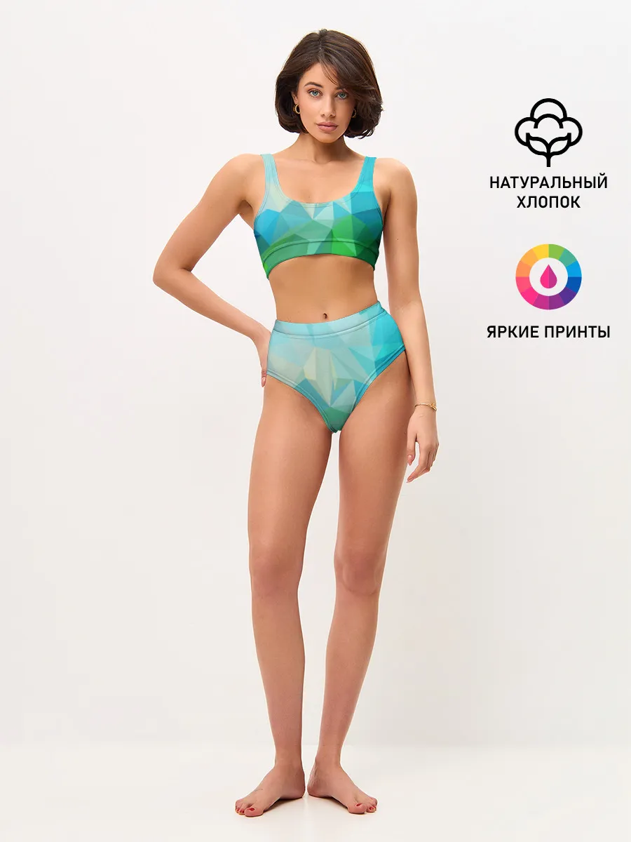 Женские топ и трусы / GEOMETRY