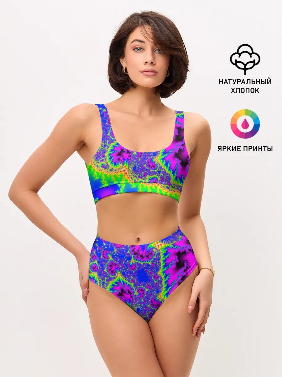 Женские топ и трусы / NEON&ACID