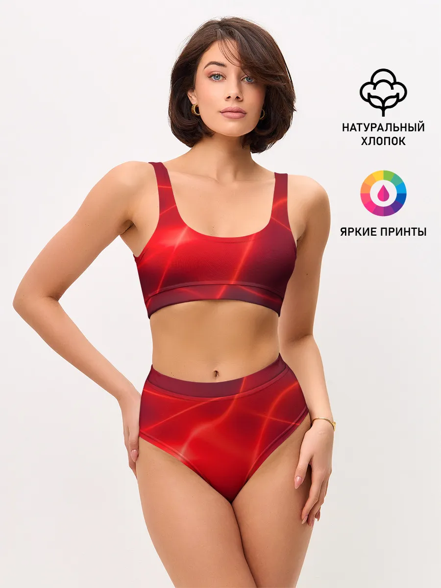 Женские топ и трусы / Плавные Линии