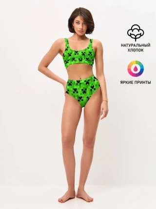 Женские топ и трусы / MINECRAFT | МАЙНКРАФТ