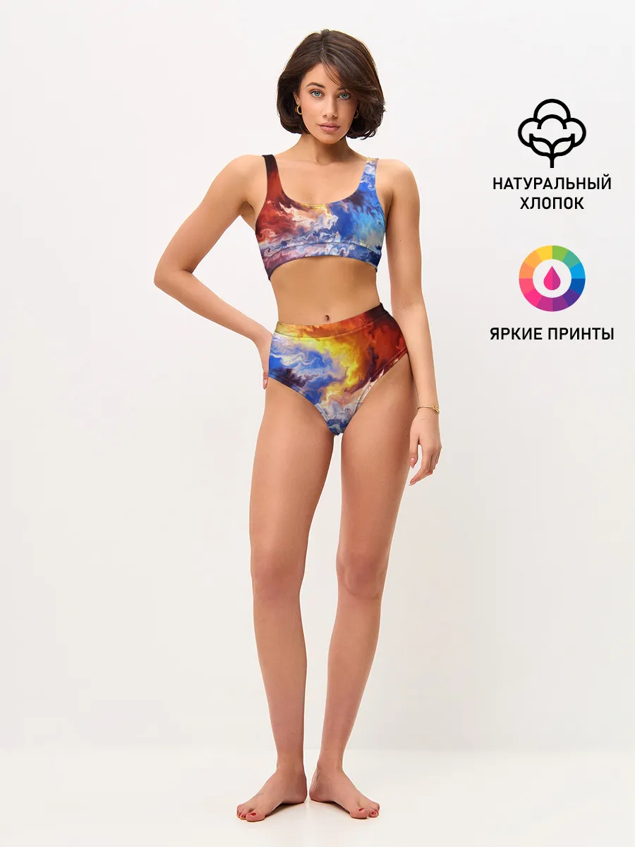 Женские топ и трусы / Краски