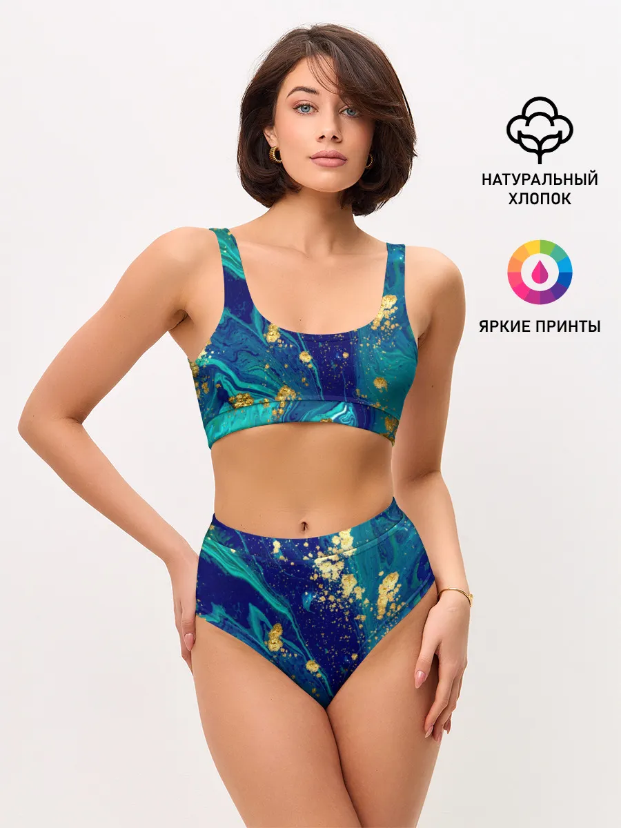 Женские топ и трусы / Краски