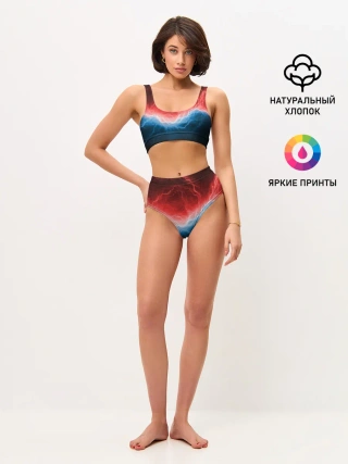 Женские топ и трусы / Огонь и лёд