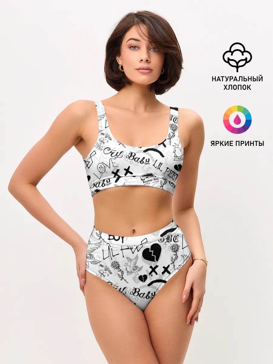 Женские топ и трусы / LIL PEEP