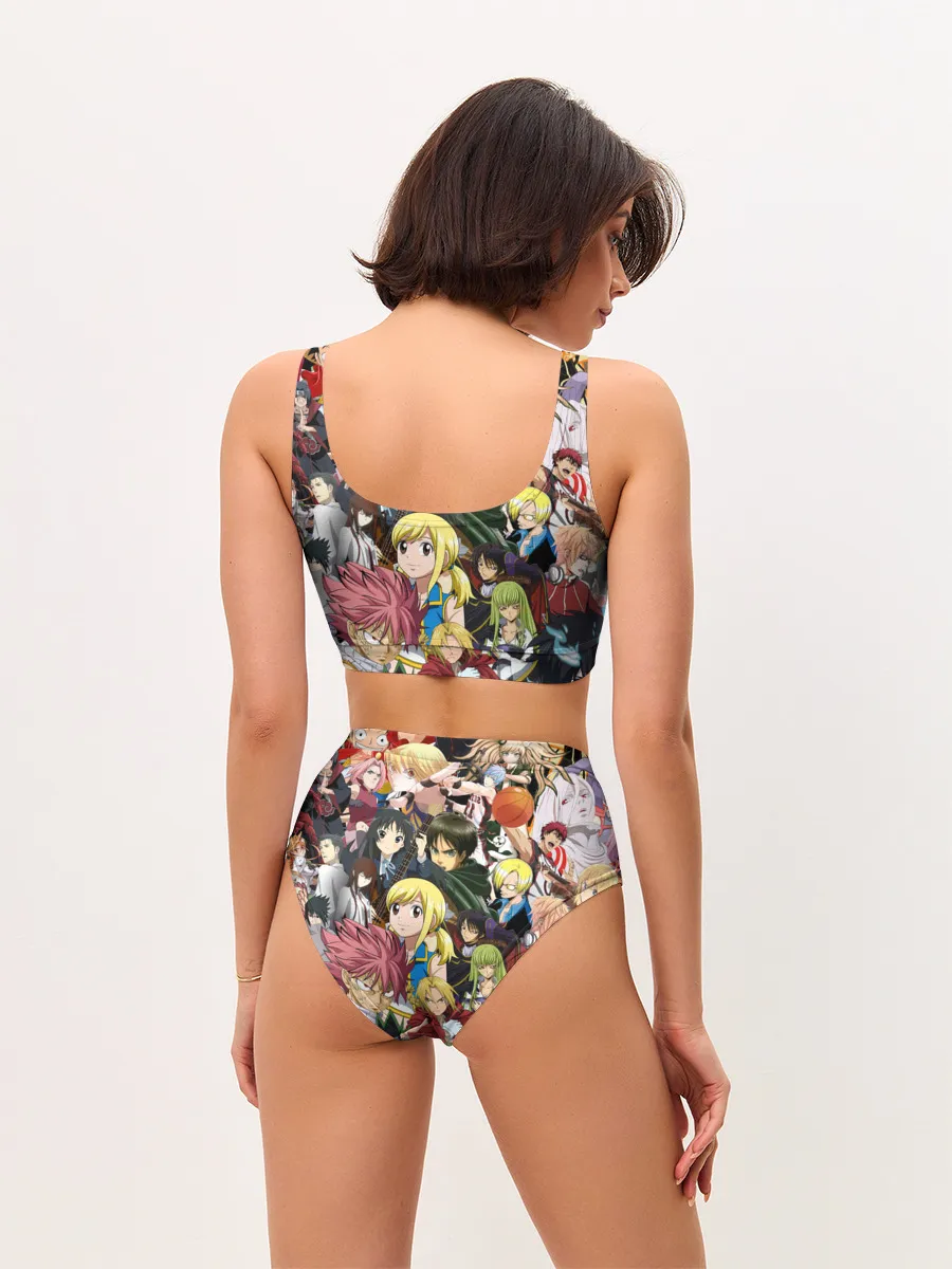 Женские топ и трусы / Аниме коллаж