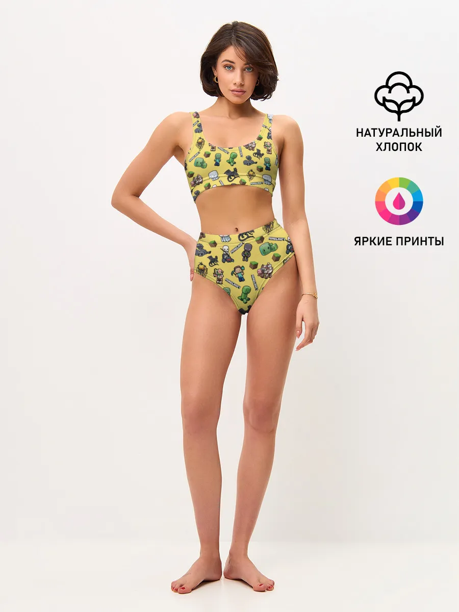 Женские топ и трусы / MINECRAFT