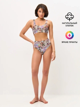 Женские топ и трусы / MANY FACES OF ANIME GIRLS