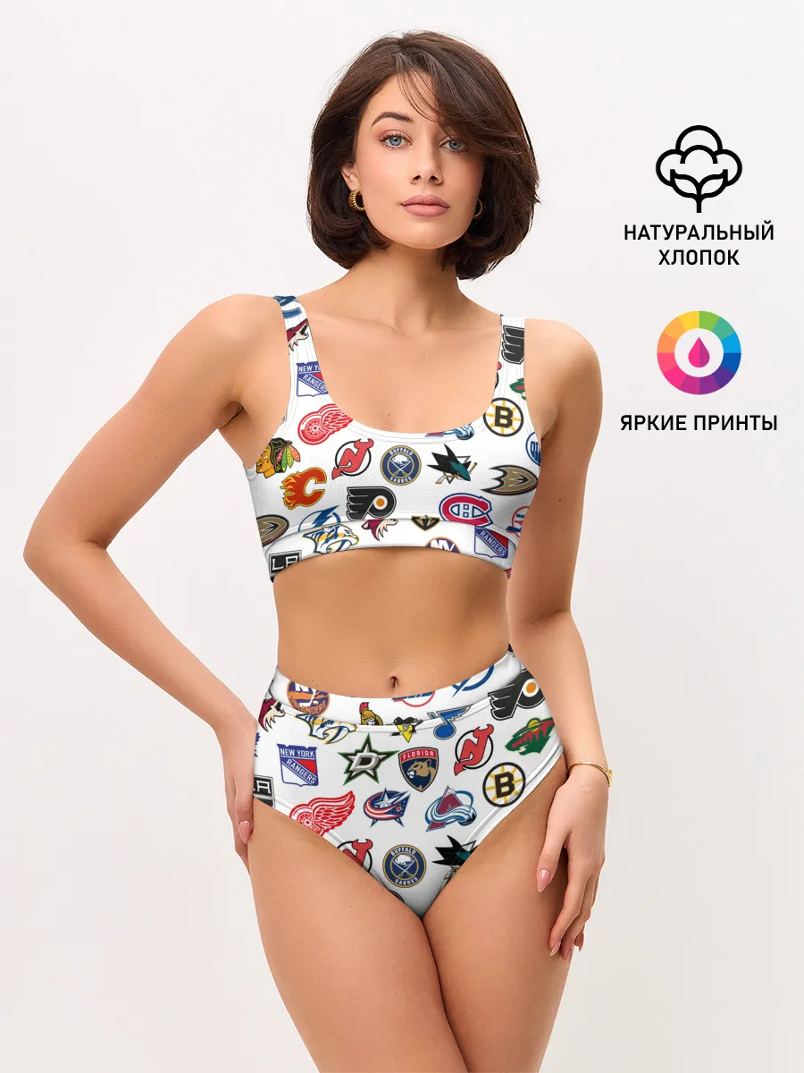 Женские топ и трусы / NHL PATTERN
