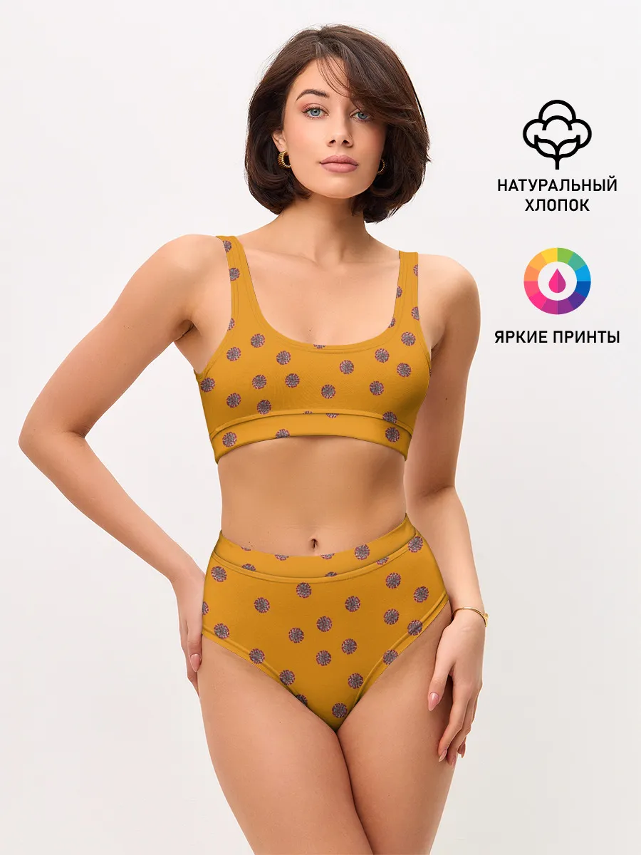 Женские топ и трусы / CoronaVirus