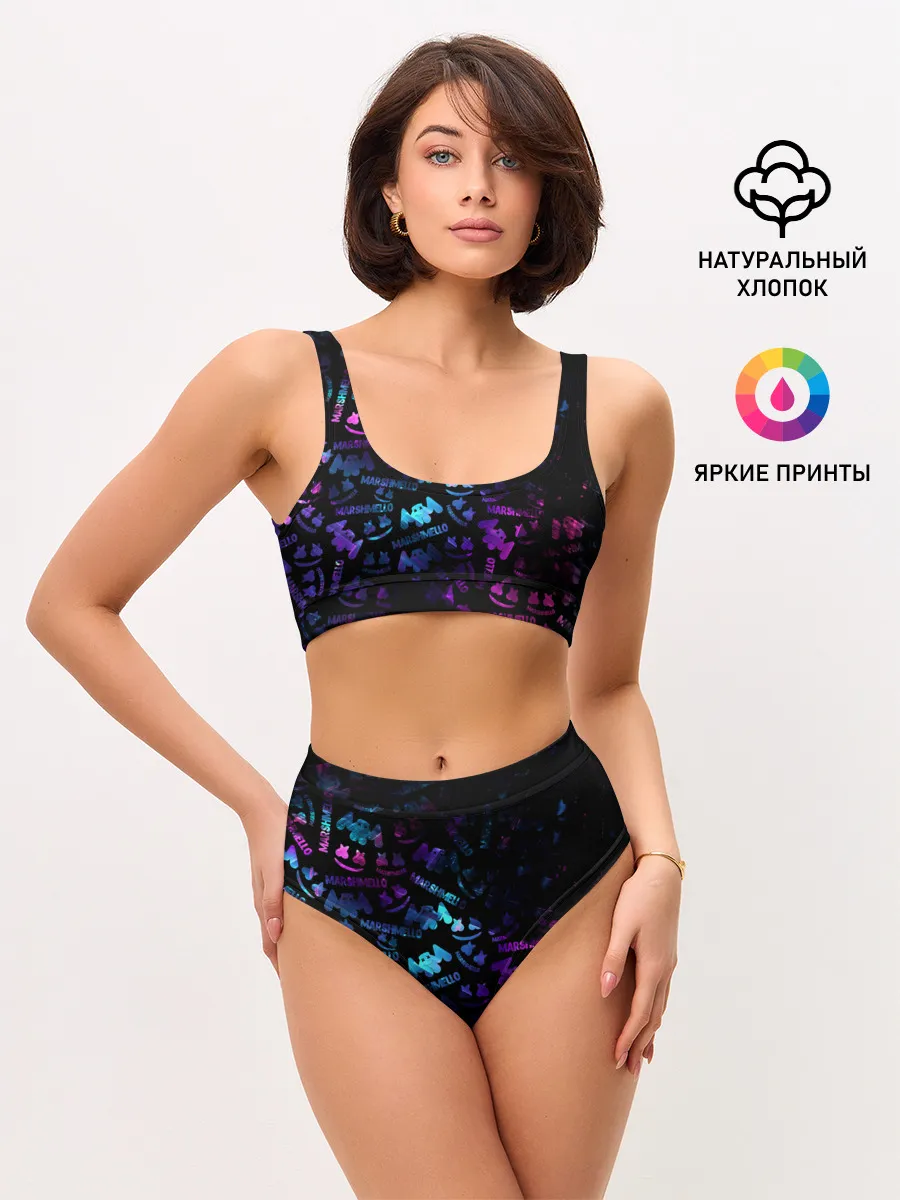 Женские топ и трусы / MARSMELLO