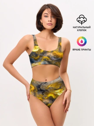 Женские топ и трусы / Shine