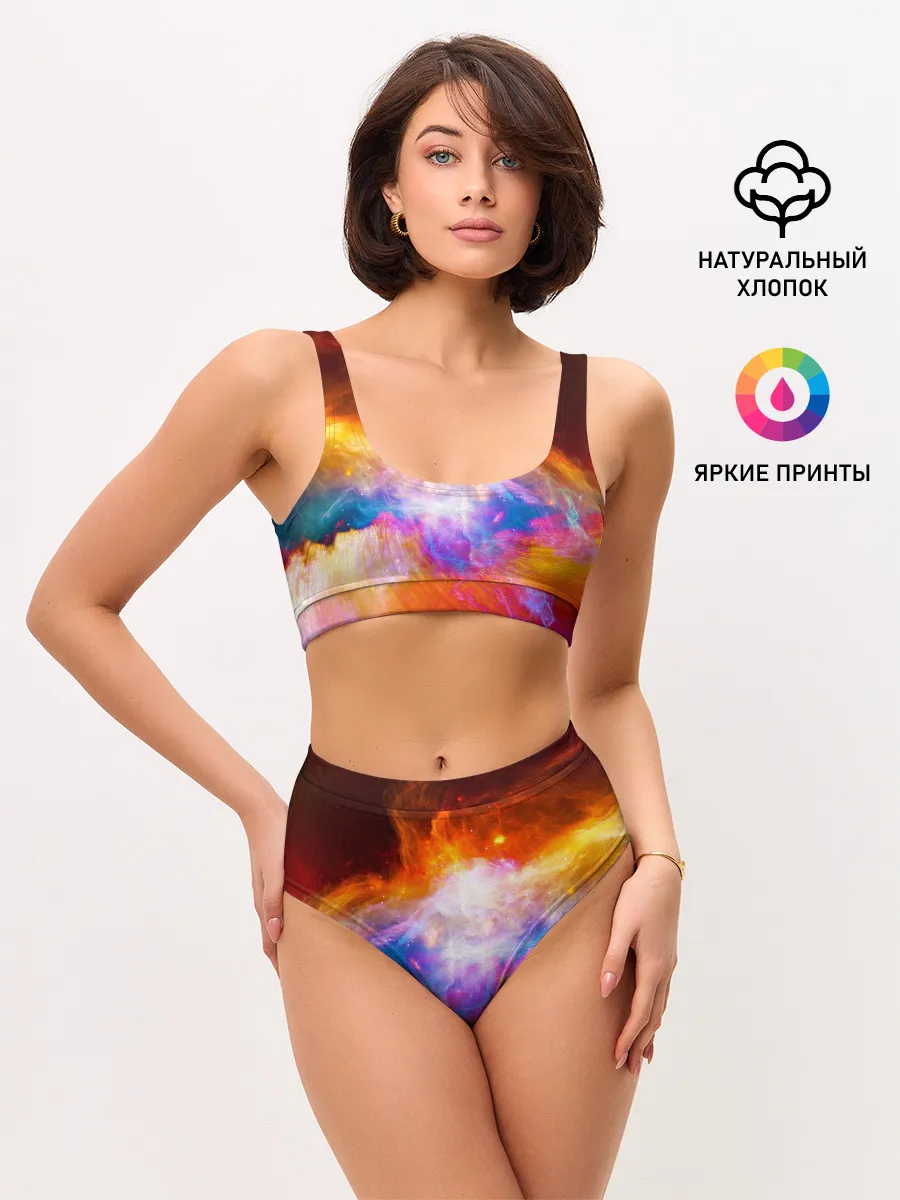 Женские топ и трусы / Space