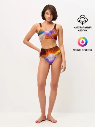 Женские топ и трусы / Space