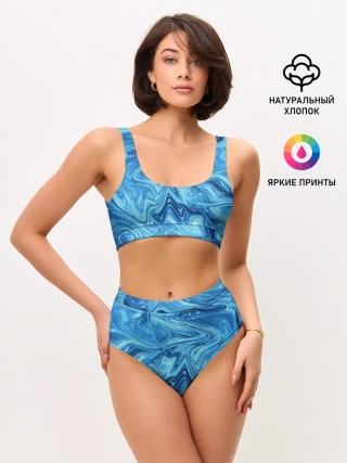 Женские топ и трусы / Водоворот