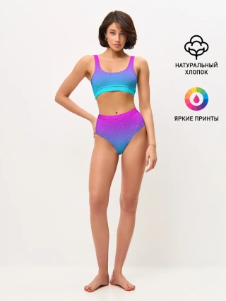 Женские топ и трусы / NEON SPACE