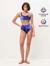 Женские топ и трусы / МОЛНИЯ BLUE