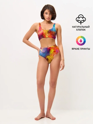 Женские топ и трусы / Absract