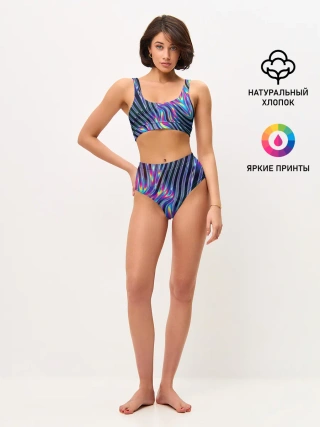 Женские топ и трусы / DIGITAL ABSTRACT