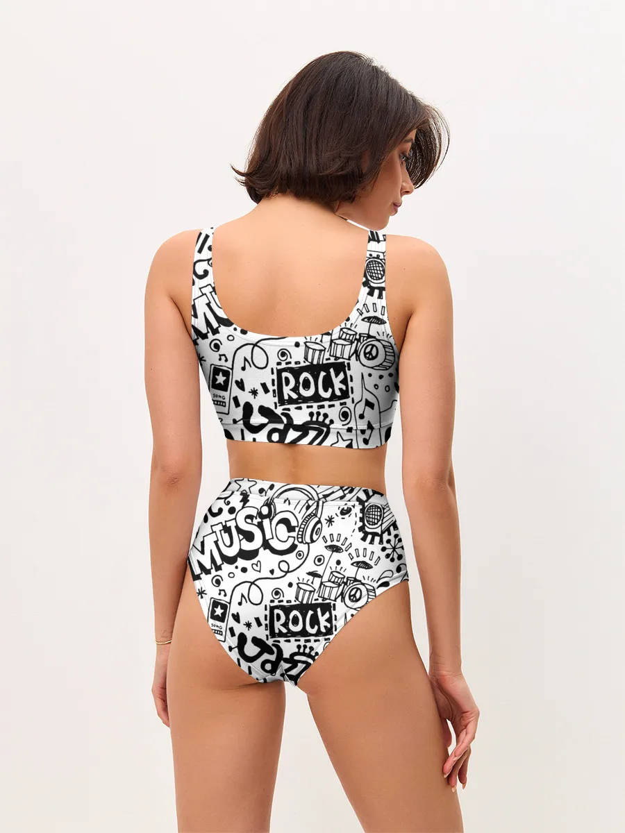 Женские топ и трусы / Rock