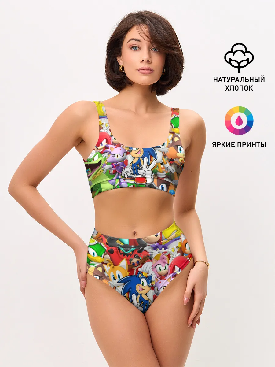 Женские топ и трусы / Sonic ПЕРСОНАЖИ
