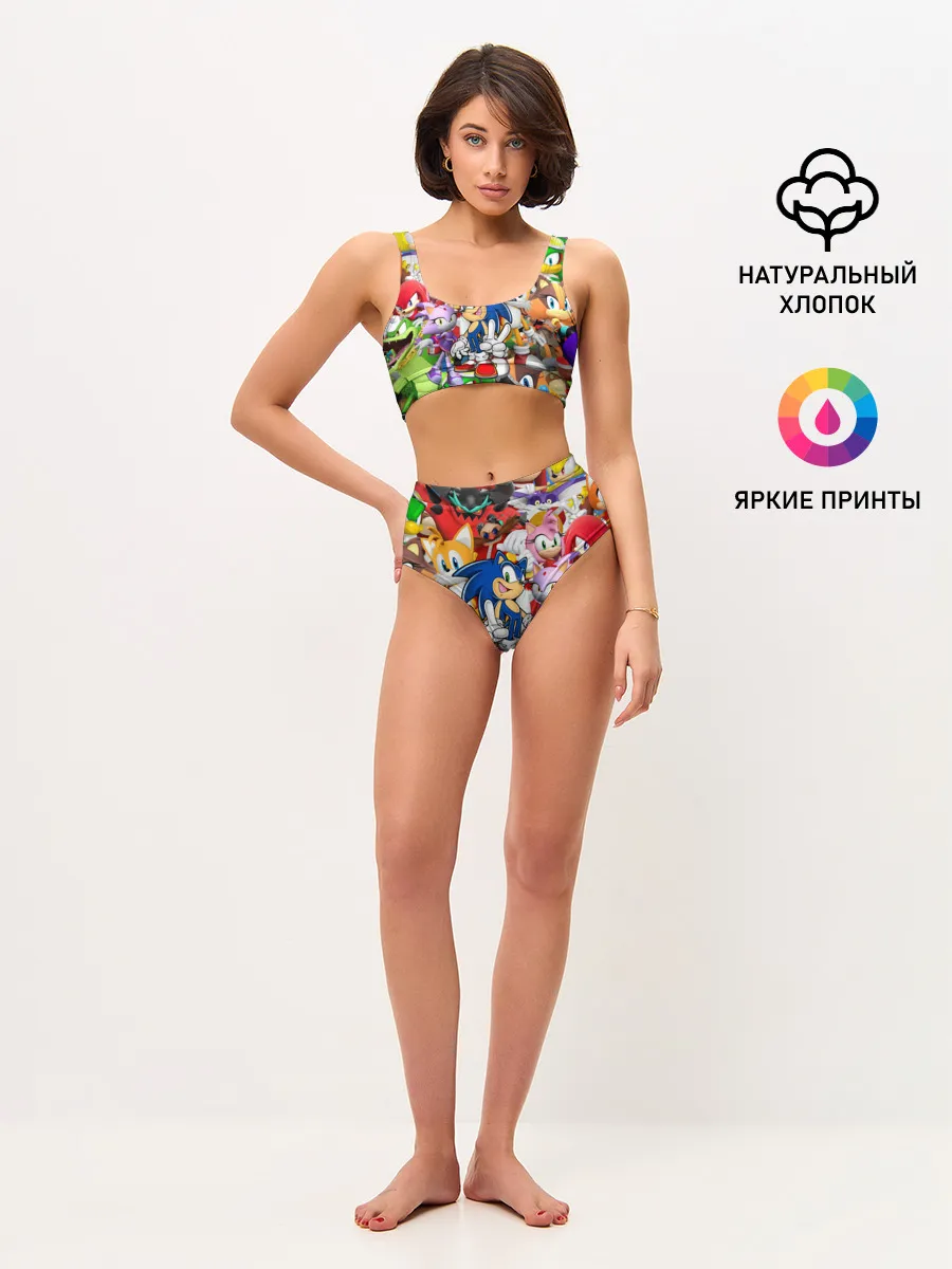 Женские топ и трусы / Sonic ПЕРСОНАЖИ