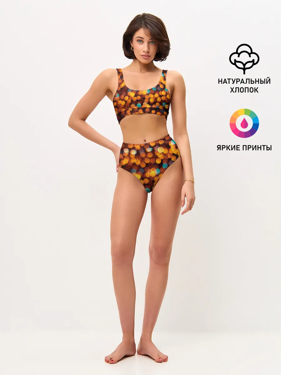 Женские топ и трусы / Боке