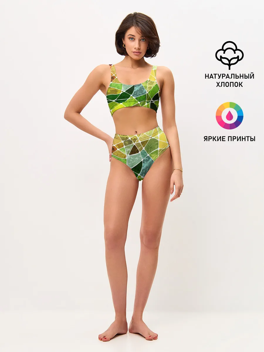 Женские топ и трусы / Мозаика