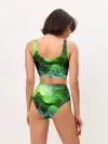 Женские топ и трусы / GREEN SPACE | ЗЕЛЁНЫЙ КОСМОС