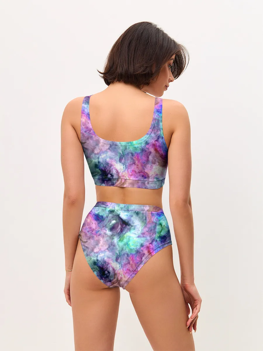 Женские топ и трусы / Color splashes