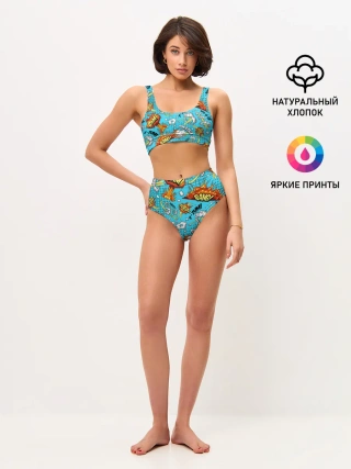 Женские топ и трусы / COMICS ART