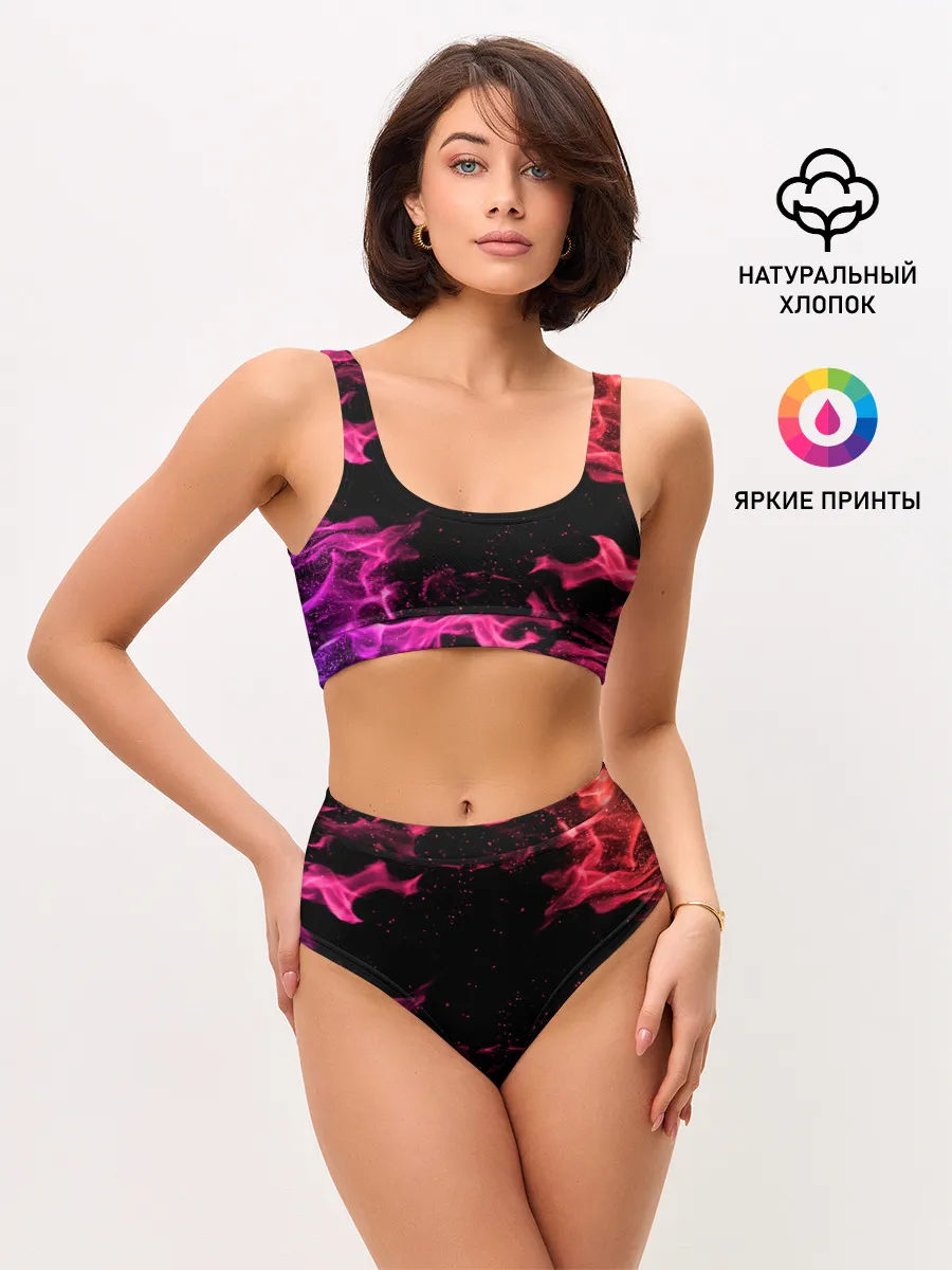 Женские топ и трусы / ОГОНЬ