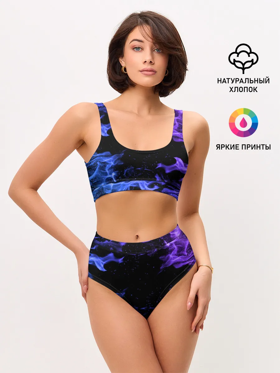 Женские топ и трусы / ОГОНЬ