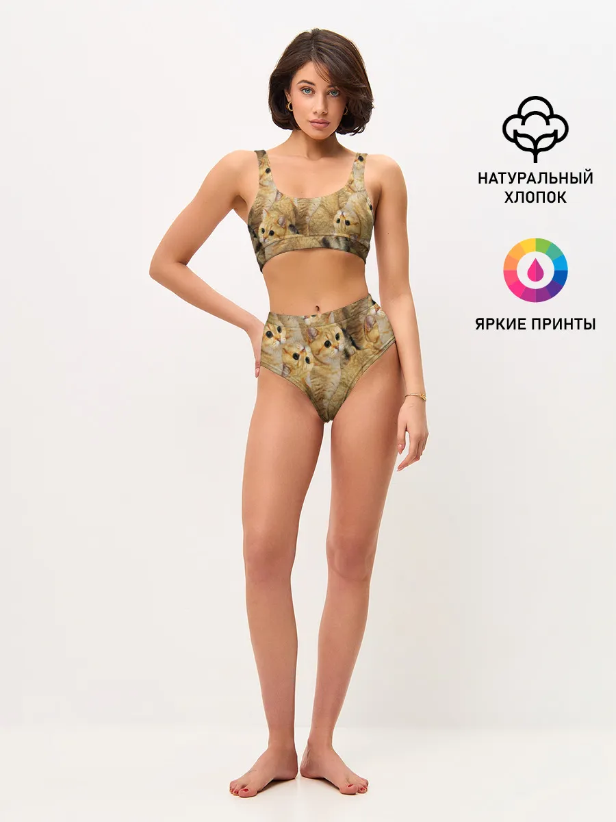 Женские топ и трусы / КОТЯТУШКИ