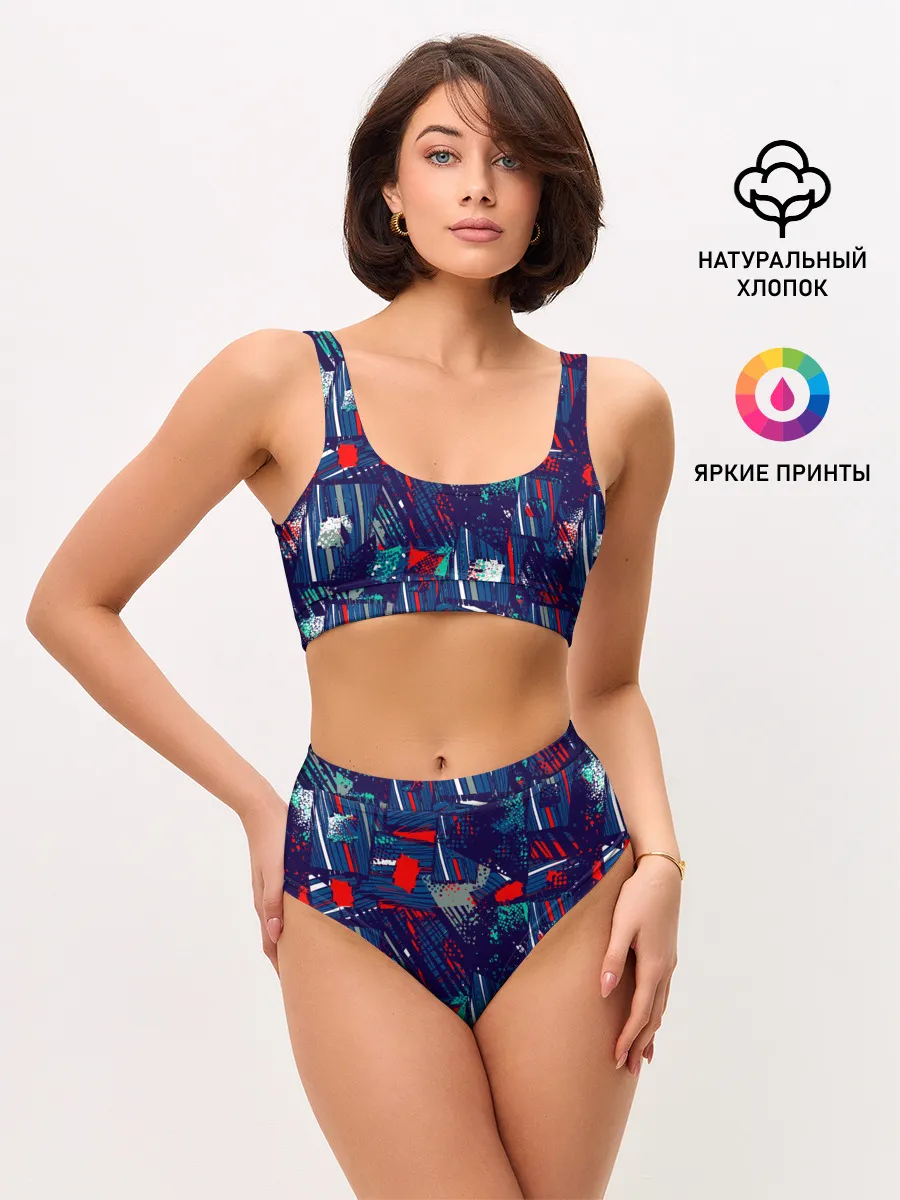 Женские топ и трусы / Спортивный стиль