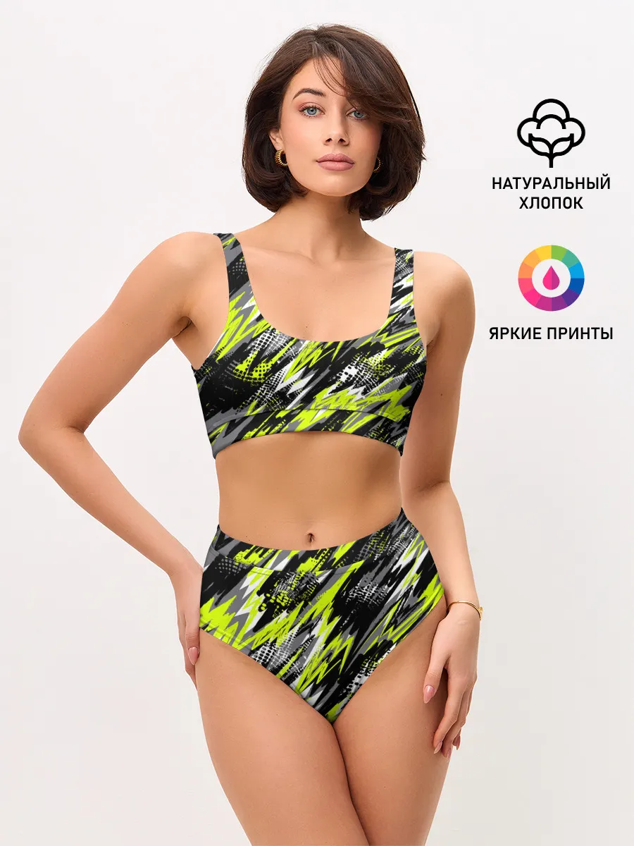 Женские топ и трусы / Спортивный стиль