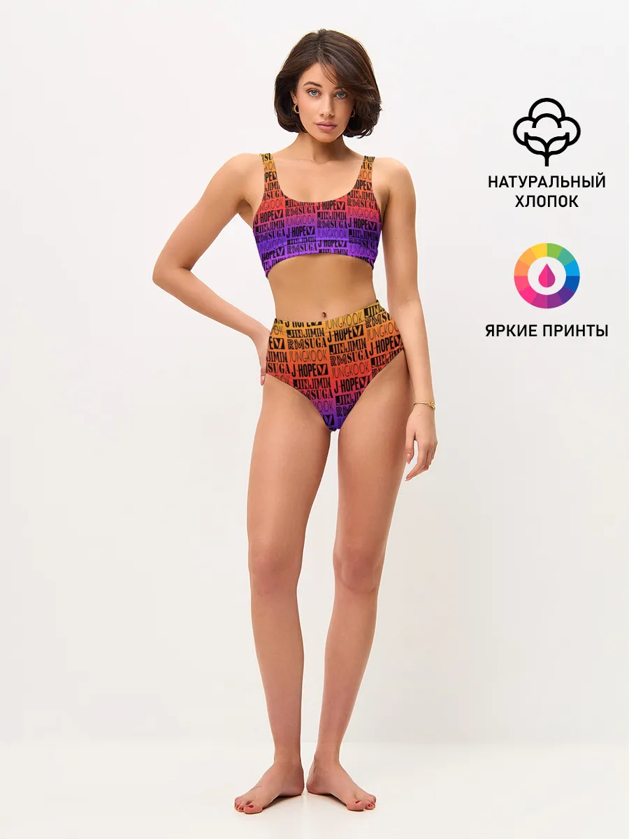 Женские топ и трусы / BTS