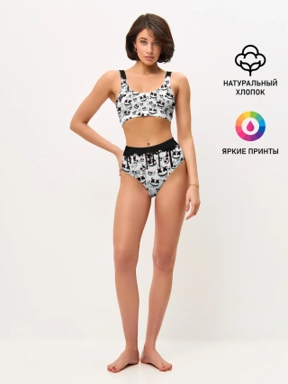 Женские топ и трусы / MARSHMELLO GLITCH